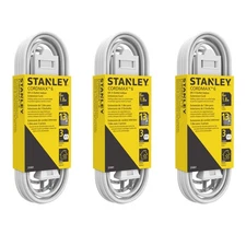 STANLEY Cord Max 3-Outlet Polarized 2-Prong Indoor Extension Cord