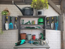 Wall Mounted Folding garden potting table Gardening Gardener Seedlings Flowers