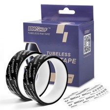 BWSHLF Tubeless Rim Tape 2 Rolls, 21mm x 10m, 19, 23, 25, 27, 29 and 31mm Opt...