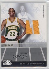 2007-08 Topps Luxury Box Rookie Relics 419/499 Jeff Green #RRJG 3mx