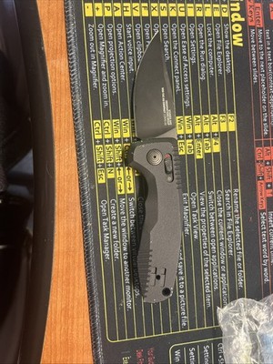SOG Knife SOG-TAC Au Compact 2.94'' PLN Edge Black