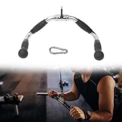 Lat Down Stange Fitness Nicht -Schlupf -Griff -Training Stahl Lat Pulldown