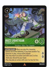 Disney Lorcana TCG Buzz Lightyear - Providing Cover 77/207 NM