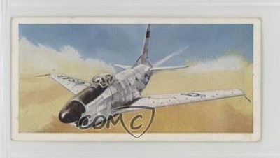 1961 Lyons Tea Wings of Speed Tea North American F-86 Sabre #15 4az
