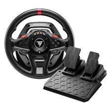 Thrustmaster 4160781 Gaming Peripheral Black USB Steering + Analog PC Pedals, 