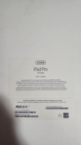iPad Pro 9,7 en 256 Go Gris Sidéral - Photo 2/11