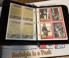 1977 Topps STAR WARS Series 2 Complete Set With Star Wars Binder
