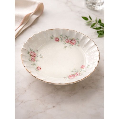 VINTAGE WS George Rose Pattern Bread & Butter Porcelain Plate