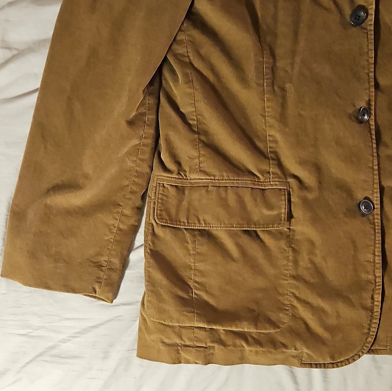 Vintage Y2k GAP Men's Brown Corduroy Blazer Jacket L image 3