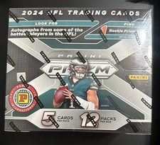 2024 Panini Prizm International NFL Football Hobby Box - New- Factory Sealed