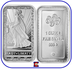 Lady of Liberty Silver Bar | eBay
