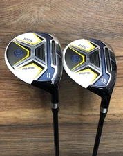 USED RH Senior Men's Rife Golf 812s Offset #11 + #13 Fairway Clubs Set 6014-CM4N