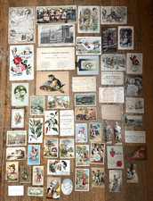 Big Victorian Trade Card/Paper/Die Cut Lot - McLaughlin, Arbuckle, J.P. Coats +