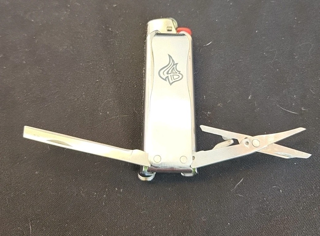 Bro Stainless Steel Disposable Lighter Sleeve Holder With To
