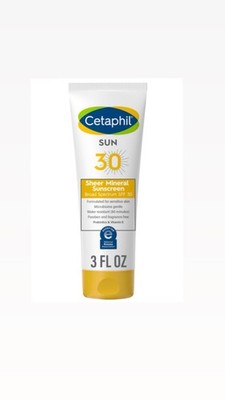 CETAPHIL Sheer Mineral Sunscreen Lotion   SPF 30   3 fl oz  