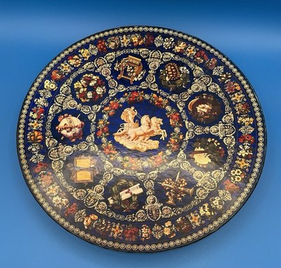 1969 Springbok Vintage Circular Puzzle TABLE OF THE MUSES 500 pc Complete Clean