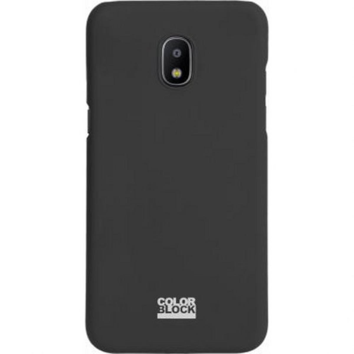 Coque Samsung J5 2017 rigide color block gris pour smartphone