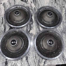 Oem 1968-1972 Corvette Starburst Turbine Hubcaps Wheel Covers Set 15 Vintage