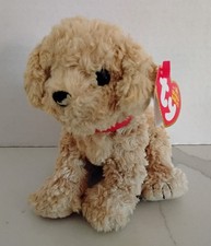 Vintage Ty DOOLEY Golden Retriever Puppy Dog Beanie Baby 6" NEW