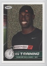 2010 SAGE Hit In Training Gold Damian Williams #74 0a1