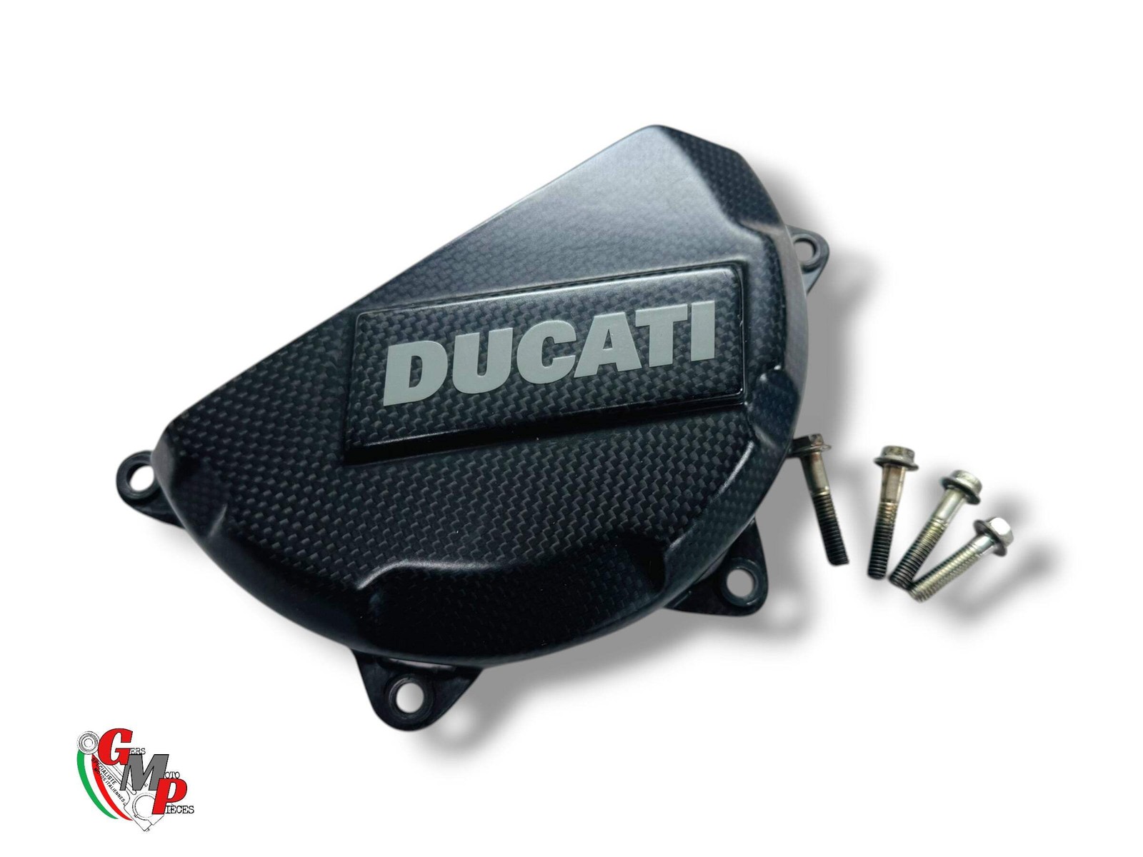 Protection carbone pour carter embrayage Ducati finition luxe