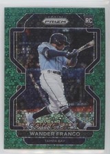 2022 Panini Prizm Green Donut Circle Prizm Wander Franco #54 0x1