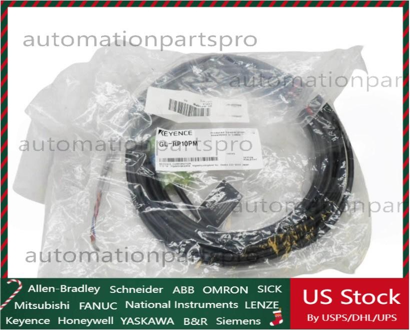 Sealed New Keyence Gl-Rp10Pm Connection Cable 10M
