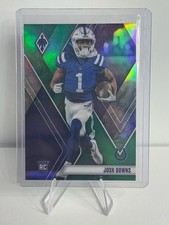 2023 Panini Phoenix Rookies Josh Downs Green Holo  /25  #138 