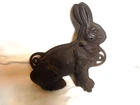 Vintage Griswold #862 & #863 Rabbit Bunny Cast Iron Cake Chocolate Mold Erie PA