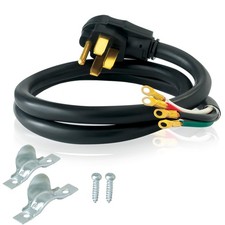 6 Feet Electric Range Cord, 50 Amps 4-Prong Wire, 61247