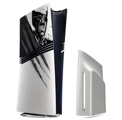 PlayStation 5 Pro Console Covers - Marvel s Wolverine Adamantium Limited Edition
