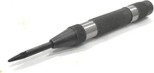 A.D. International Automatic Center Punch with Replaceable Medium, Black 