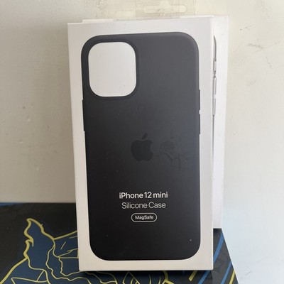 Apple for iPhone 12 mini  Silicone Case with MagSafe - Black