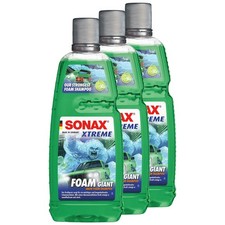 Shampoo XTREME FoamGiant SONAX 3 X 1 Liter Aktivschaum Schaumshampoo Reinigung