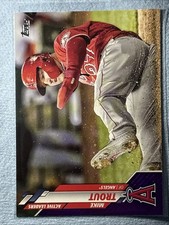 2020 Topps Mike Trout U-119 Purple Foil Los Angeles Angels