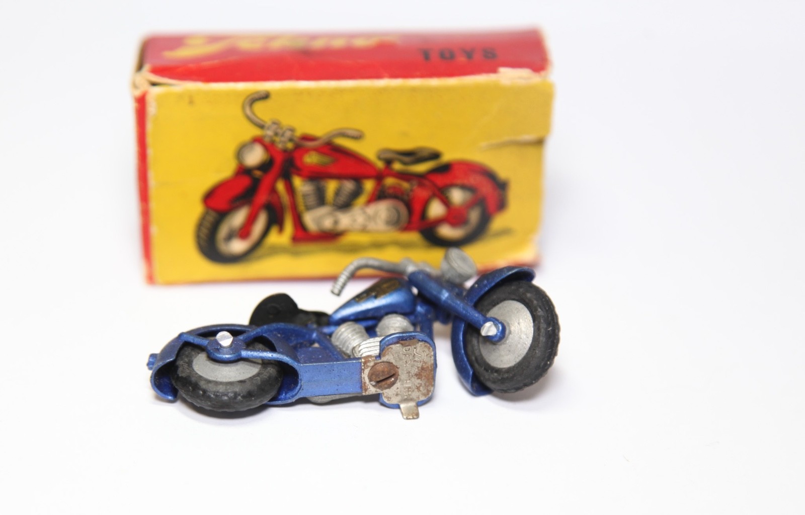 Tekno Denmark 761 Harley Davidson In Original Box - Rare Vintage Model thumbnail 5