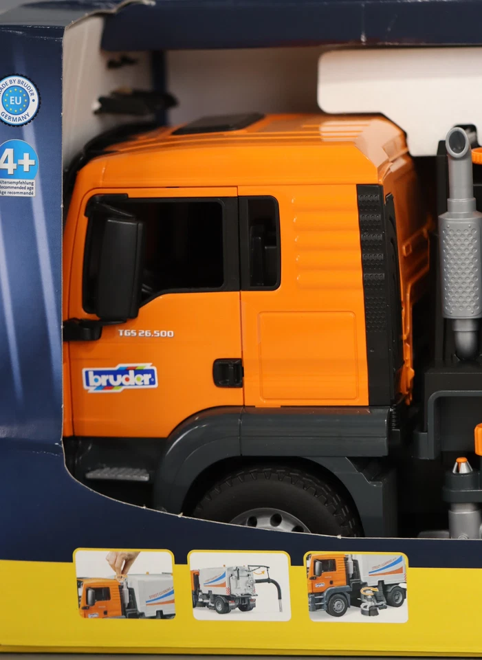 Vassoura de rua Brother 03780 MAN TGS - Imagem 4 de 4