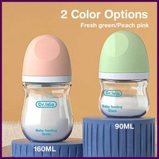 1PCS Newborn Feeding Bottles 90ML/160ML Baby Bottle Glass Bottles