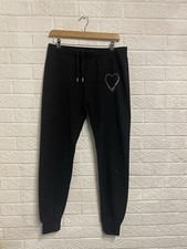 Love Mochino tracksuit bottoms size 12 black