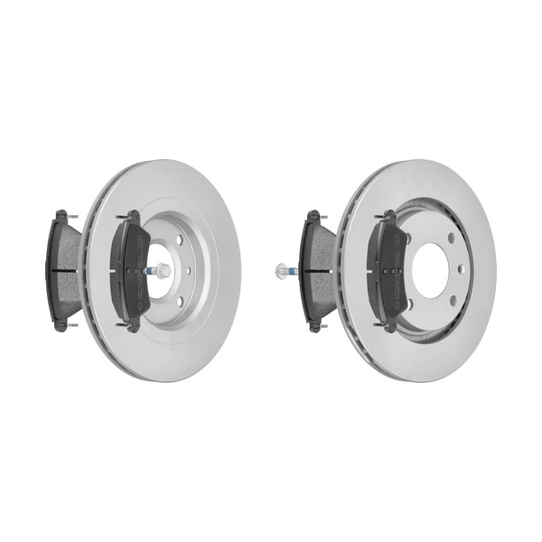 f.becker Bremsscheiben Ø266MM + BremsbelÄGe Vorne FÜR Peugeot 306 Citroen Xsara-image