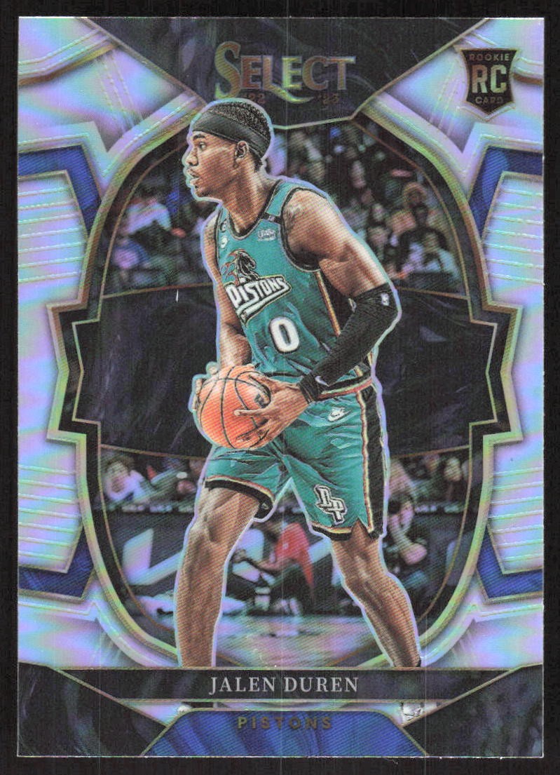 4739J 2022-23 Panini Select #98 Jalen Duren Silver Prizms