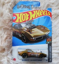 HOT WHEELS 2021 ISSUE '68 CORVETTE C3 - GAS MONKEY GARAGE  - CARDED - VERY NICE