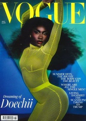 Vogue Magazine: Doechii, Spike Fearn, Theo James, Mette Frederiksen, Aug 2025