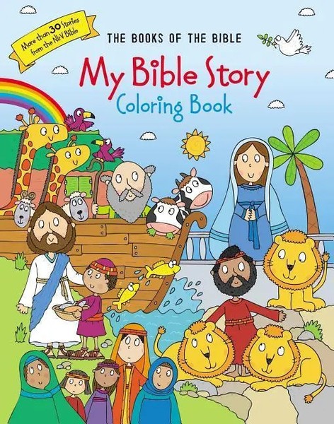 My Bible Story Coloring Book | The Books Of The Bible | Zonderkidz | Englisch-image