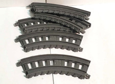 Thomas The Train Trackmaster Gray Track Curve "CS" Lot of 5 Pieces