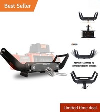 Heavy-Duty Winch Mounting Plate - Smooth Installation for 8000-15000lb Winches