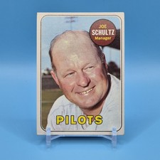 1969 Topps Baseball #254 Joe Schultz EX/NM