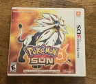 Pokémon Sun (Nintendo 3DS, 2016) Authentic - With Original Case