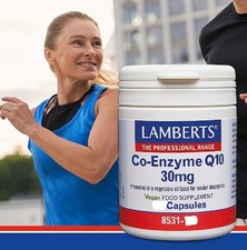 Lamberts Co-Enzyme Q10 30mg Capsules (60) BBE...