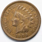 1906 Indian Head Penny Cent Extremely Fine (XF)